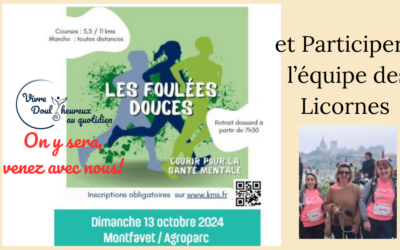 Les Foulées Douces – Montfavet – Dimanche 13 Oct de 10h à 12h (rdv à 9h30) – Venez marcher avec Nous