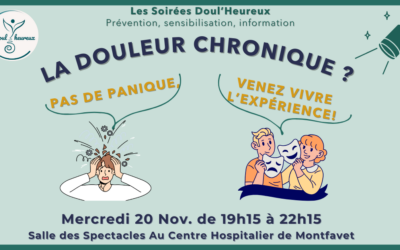 « Viens jouer ton rôle » : soirée théâtre immersive sur la douleur chronique