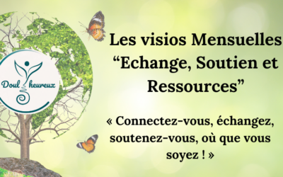 Les Visio « Échange, Soutien, Ressources » de Novembre (2 dates > merc. 13 à 19h & Vend. 22 à 14h)